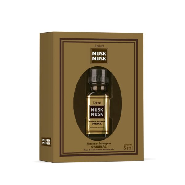 Delikad Musk Musk Óleo Desodorante Perfumado - 5 mL - Image 2